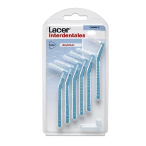 Lacer Interdental Angular Conical Mellemrumsb�rster 0,8 mm (6 stk.)