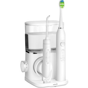 Waterpik Sensonic Complete Care Munddusche und elektrische Zahnb�rste (sonisch) mit 10 Druckstufen