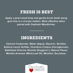 Oxyfresh Tandpasta Pro Formula Fresh Mint