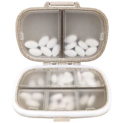 Pilleboks med 8 rom