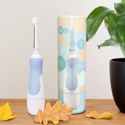 Elektrisk tandborste Baby LES BABYGATORS 0-5 r Sonic Batteri