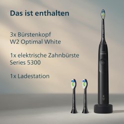 PHILIPS Sonicare 5300 Oppladbar El-Tannb�rste + Ekstra B�rstehoder