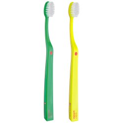 2 stk. Ultrasoft Tandbrster Edel+White Flosserbrush