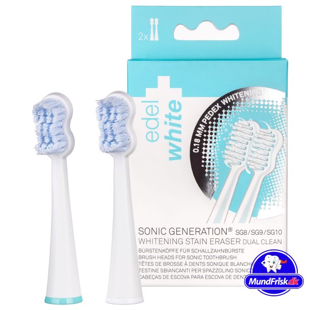 B&uuml;rstenk&ouml;pfe Whitening Dual Clean f&uuml;r die elektrische Zahnb&uuml;rste Edel+White
