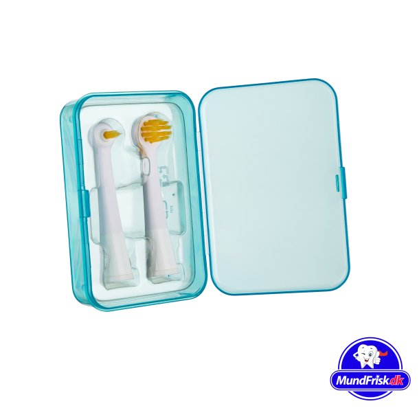 Brstehoveder Bacterio Target &amp; Focus Til Edel+White El-tandbrste