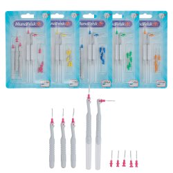 5 pk. MundFrisk MIX Mellemrumsbrster a 5 stk. + 5 Refills