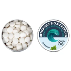 Naturlige Tandpasta Tabletter OCEANSRESPECT Mint 60 stk.
