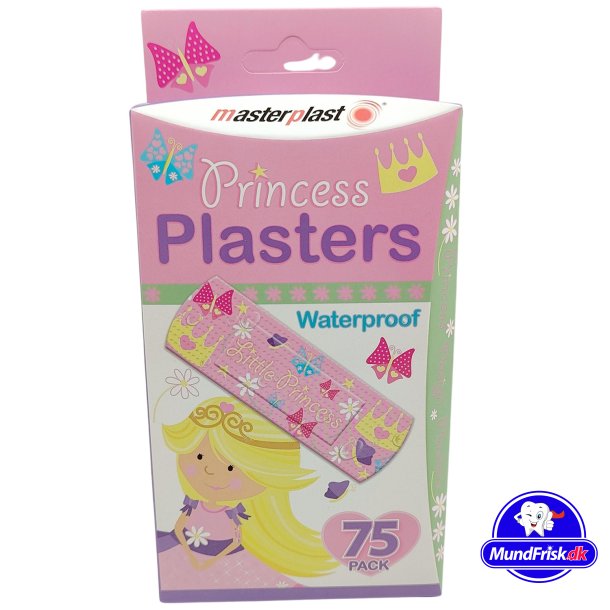 Brneplaster Masterplast Pirate &amp; Princess 75 stk. PRINCESS
