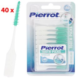 Soft Sticks 40 st. Pierrot Tand-Picks Vanliga