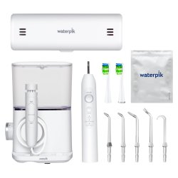 Waterpik Sensonic Complete Care Munddusche und elektrische Zahnb�rste (sonisch) mit 10 Druckstufen
