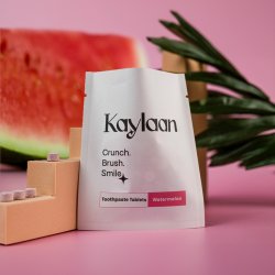 Dentifrice en pastilles Hydroxyapatite Watermelon &amp; Xylitol (sachet 90 pcs)