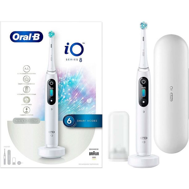 Oral-B iO Elektrische Zahnbrste Serie 8 White