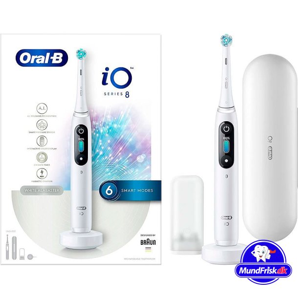 Oral-B iO El-tandbrste Series 8 White