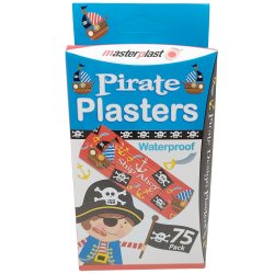 Barnplster Masterplast Pirat & Prinsessan 75 st.
