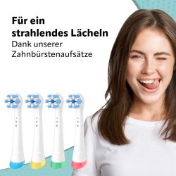 Brstehoveder til Oral-B iO eltandbrster WUNDER Kompatible 8 stk. WHITE