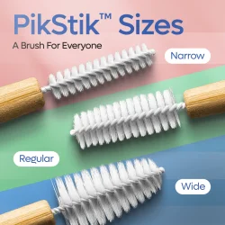 SmartLifEco PikStik Regular � Bambus Mellanrumsborstar ISO 2 (10 st.)