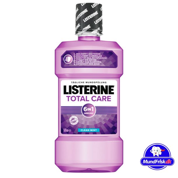Listerine Mundwasser 600 ml. Care 6-in-1