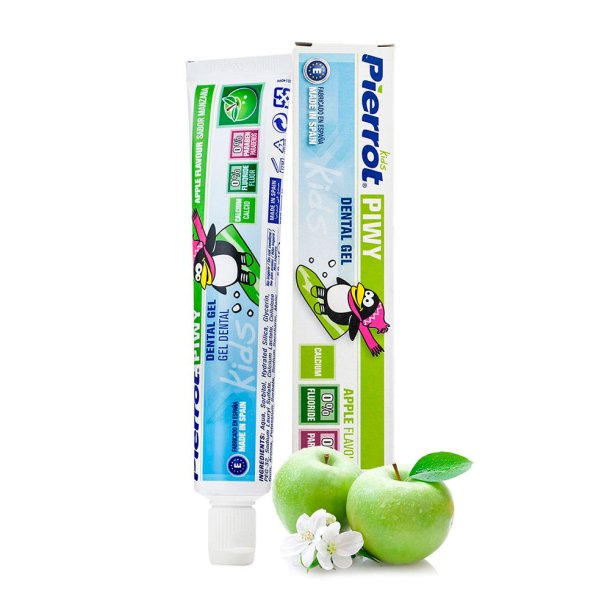 Pierrot Brnetandpasta Sharky Apple Gel Fluorfri 75 ml