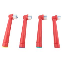 8 st. Borsthuvuden fr barn - Oral-B-kompatibel