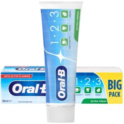 Oral-B Tandkrm 1-2-3 Extra Fresh 100 ml.