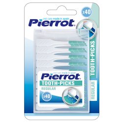 Soft Sticks 40 st. Pierrot Tand-Picks Vanliga