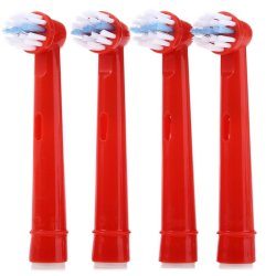 16 st. MundFrisk Borsthuvuden fr barn - Mix - Oral B-kompatibel