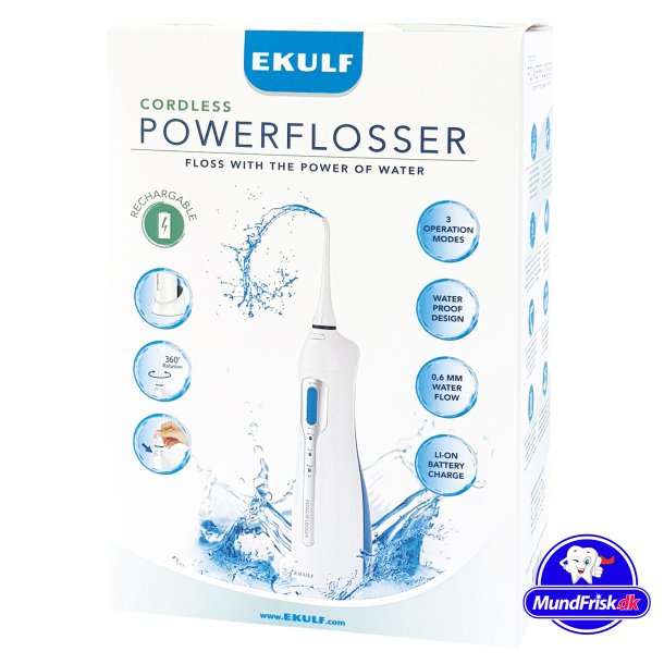 Ekulf PowerFlosser trdls Munskljar 