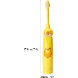 Batteri Elektrisk tannbrste for barn Inkl. 2 brstehoder Kid Electric