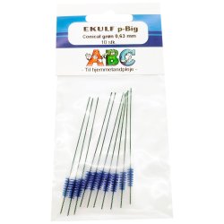 Ekulf P-Big koniske Mellemrumsbrster - 0.63 mm - GRN