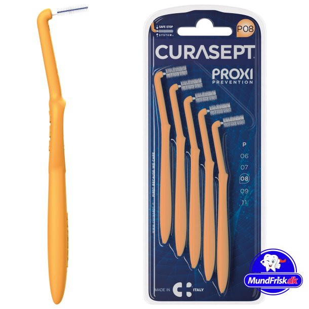 Curasept Mellemrumsbrster Proxi Angle Prevention 0.8 mm ISO 1