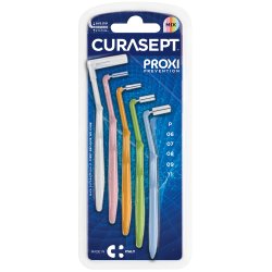 Curasept Gap Brushes Proxi Angle Treatment Mix Pack