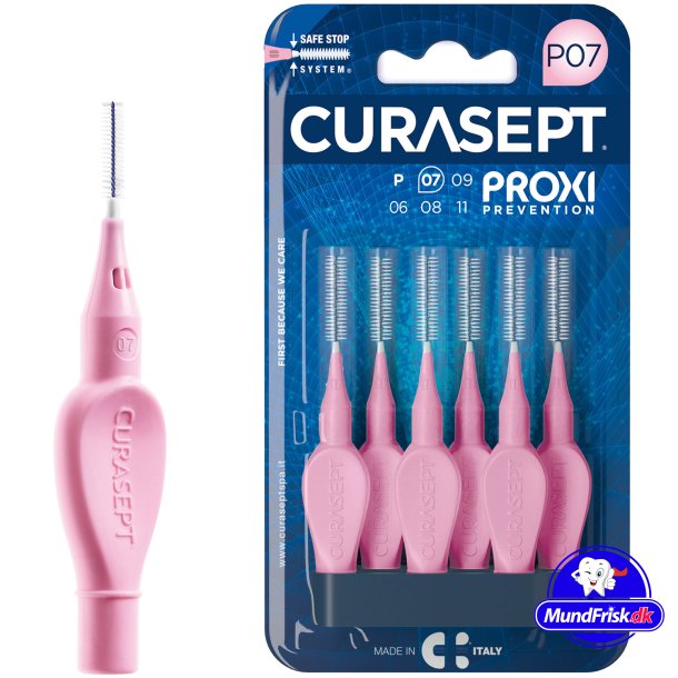 Curasept Mellemrumsbrster Proxi Prevention 0.7 mm ISO 1 PINK