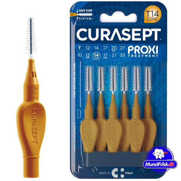 Curasept Vlipohjaharjat Proxi Treatment Kartioharja 1,4 mm ISO 4