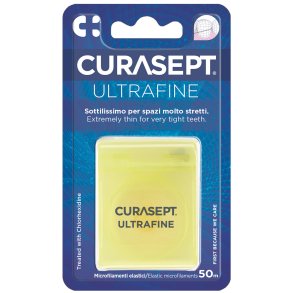 Curasept Tanntrd Klorheksedin Ultrafin uten voks 50 mtr.