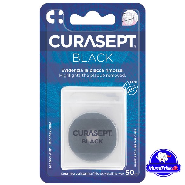 Curasept Floss Black Chlorhexedine 50 mtr.