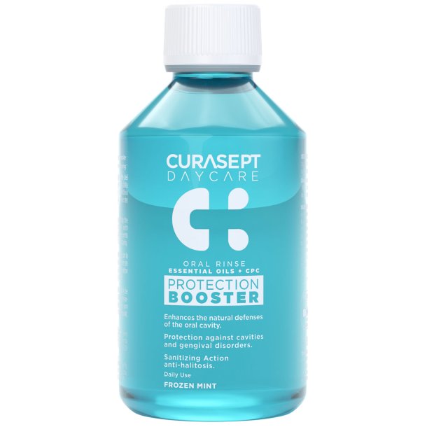 Curasept Mouthwash DayCare Booster Frozen Mint 500 ml.