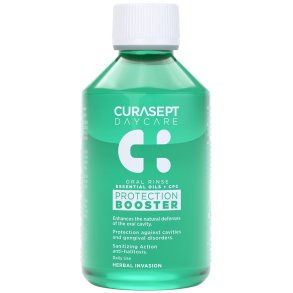 Curasept Herbal Mondwater DayCare Booster 500 ml.