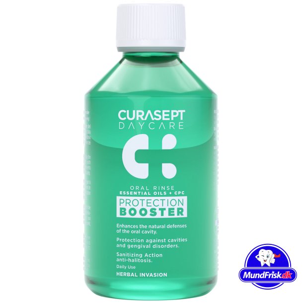 Curasept Herbal Mundskyl DayCare Booster 500 ml.