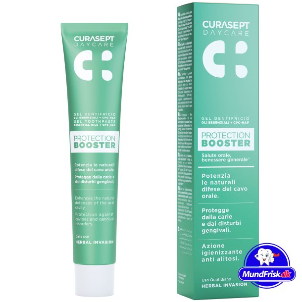 Curasept Zahnpasta DayCare Protection Booster Frozen Mint 75 ml.