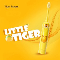 Batteri Elektrisk tannbrste for barn Inkl. 2 brstehoder Kid Electric
