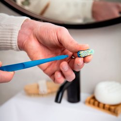 Jordan SOFT Tannbrster Bytt skaft + 2 brstehoder