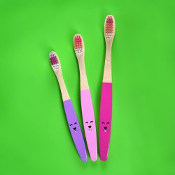 Bambus Brnetandbrste EasyFairy Kids 3-5 r