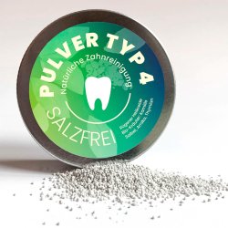 Naturlig Tandpasta Pulver Schettlers Typ 4 Salzfrei