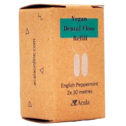 Tandtrd uden PFAS Acala Refills 2 x 30 mtr.