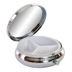 Pilleske Unicorn Rund Metal Pilleboks Enhjrning