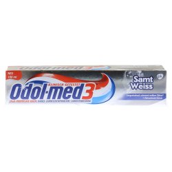 Odol-med3 Samt Weiss Whitening Tannkrem 75 ml.