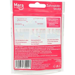 Tandtrdsbjler Mara Flosser Lemon &amp; Mint 48 stk.