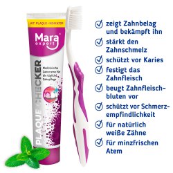 Plaktjek Mara Expert Tandpasta Plaque Checker 75 ml