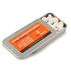 EcoLiving Tandpasta Tabletter Dse Orange Fluor