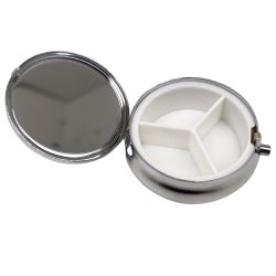 Pilleske Katte Rund Pilleboks Metal